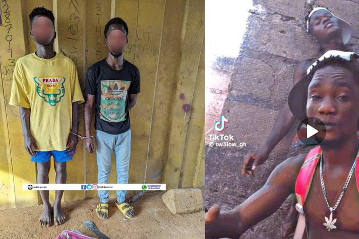 Police arrest weapon-brandishing men who threatened to hurt victims who resist robbery