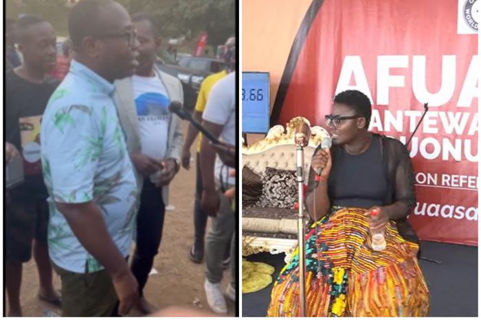 Sing-A-Thon: Kwesi Nyantakyi storms Akwaaba Village to support Afua Asantewaa