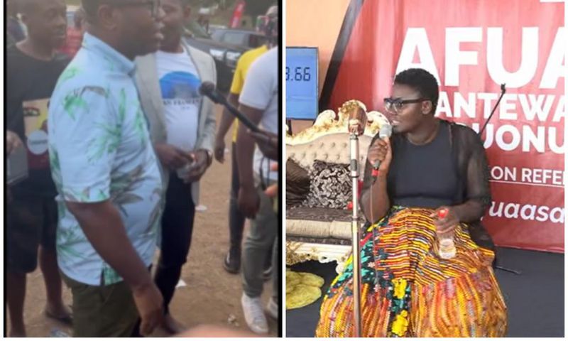Sing-A-Thon: Kwesi Nyantakyi storms Akwaaba Village to support Afua Asantewaa