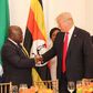 Nana Addo with Donald Trump