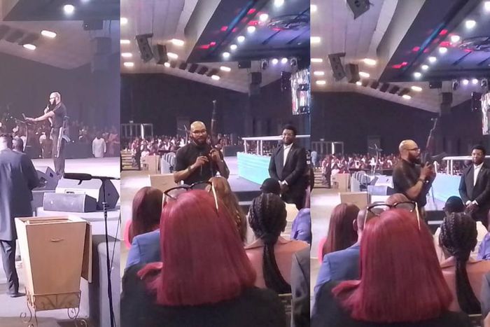 ‘I came prepared’ – Pastor says as he preaches while holding AK47