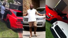 Dr Kofi Abban flaunts his garage filled with exotic cars