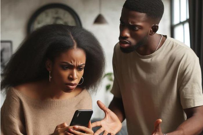 He accused her of cheating [DALL-E2024]