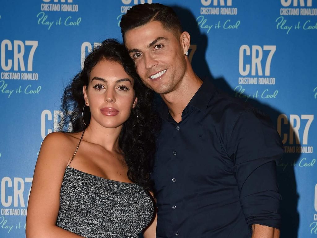 Cristiano Ronaldo and Georgina Rodriguez celebrate the launch of new CR7 Play It Cool with friends and family on September 12, 2019 in Turin, Italy. (Photo by Tullio M. Puglia/Getty Images for CR7 Play It Cool)
