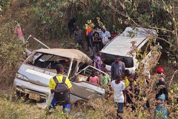 Tragic accident at Nkawkaw kills 3 school children and a teacher