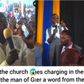 Church members give testimonies as pastor uses God’s power to charge their phones