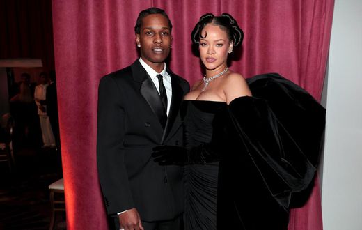 A$AP Rocky and Rihanna attend the 2023 Golden Globes.Christopher Polk/NBC via Getty Images