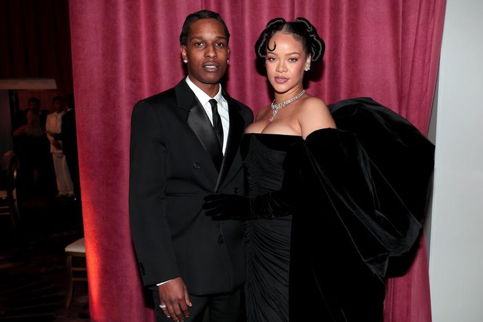 A$AP Rocky and Rihanna attend the 2023 Golden Globes.Christopher Polk/NBC via Getty Images