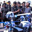 Police receive  200 motorbikes from ECG to enhance operations
