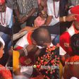 Davido weeps as Chioma’s dad blesses their union