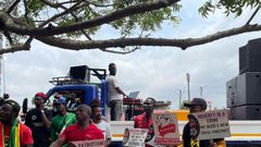 #OccupyJulorbiHouse: We'll ensure unlawful protesters face the law - Gov't spokesperson