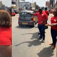 Video captures Dome Kwabenya PC, Mike Oquaye Jnr sharing chocolates in traffic