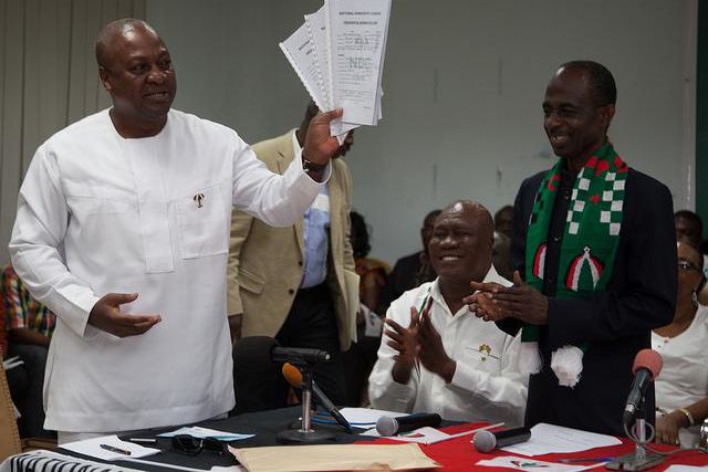 John Mahama and Asiedu Nketia