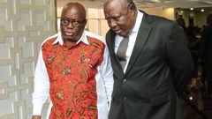President Nana Addo Dankwa Akufo-Addo with Special Prosecutor, Martin Amidu