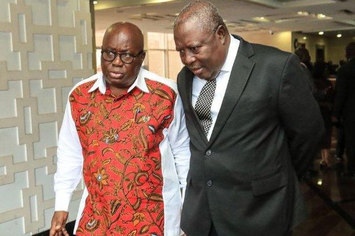 President Nana Addo Dankwa Akufo-Addo with Special Prosecutor, Martin Amidu
