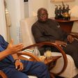 Franklin Cudjoe with Nana Addo
