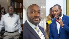 Freddie Blay, Opoku Ahweneeh Danquah and Dr Matthew Opoku Prempeh