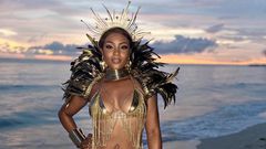 Osas Ighodaro is enjoying herself in Barbados [Instagram/Officialosas]