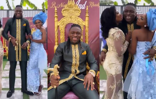 Mixed reactions as Ghanaian man marries 2 women on the same day