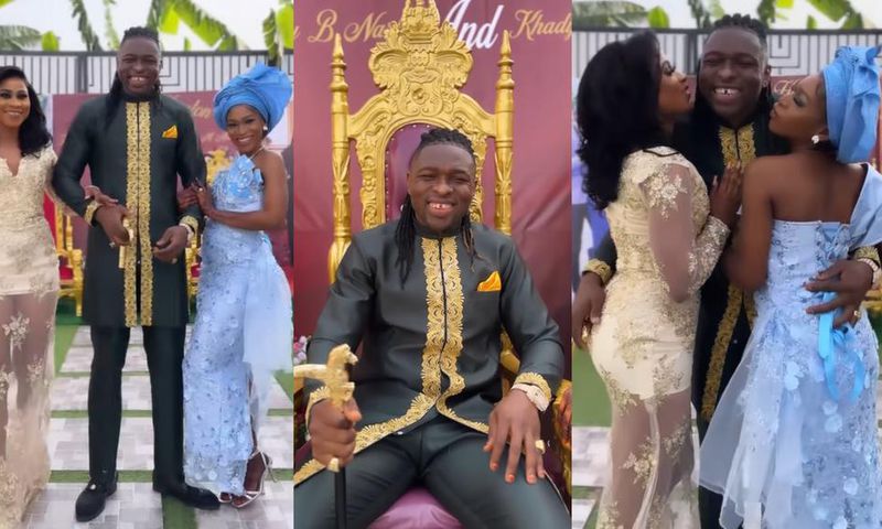 Mixed reactions as Ghanaian man marries 2 women on the same day