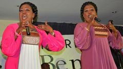 Veteran gospel music duo, Tagoe Sisters, have denied endorsing products by Kasapreko Company Limited.