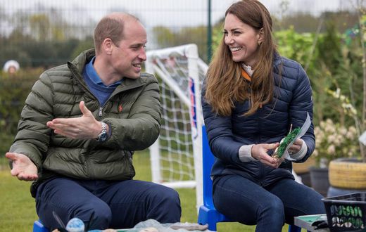 Prince William and Kate Middleton on April 27, 2021.ANDY COMMINS/POOL/AFP/Getty Images