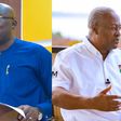 Bawumia leads Mahama in new poll