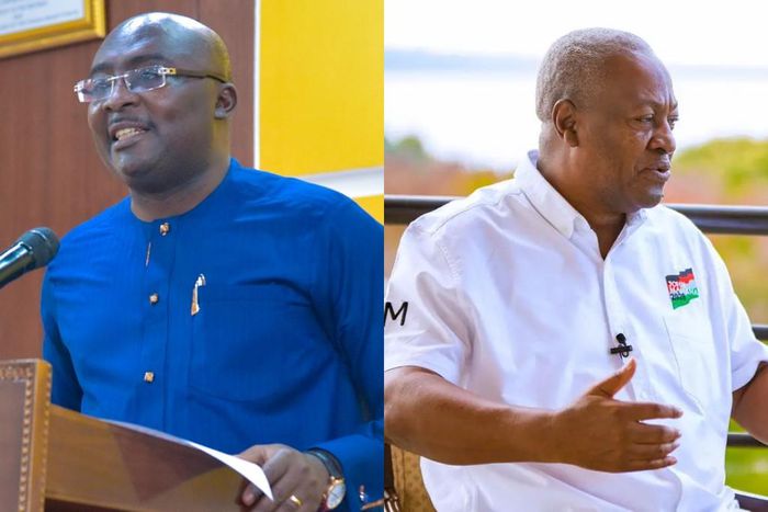 Bawumia leads Mahama in new poll