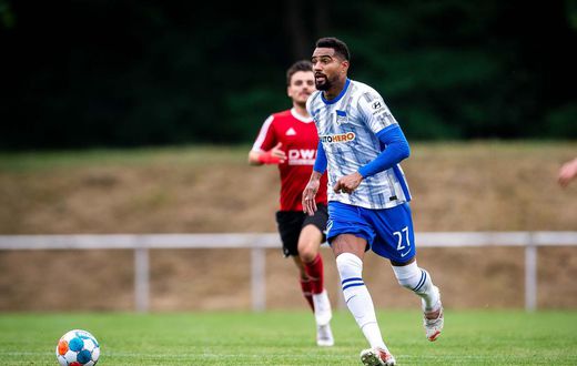 Kevin-Prince Boateng features as Hertha Berlin win 16-0 in pre-season friendly