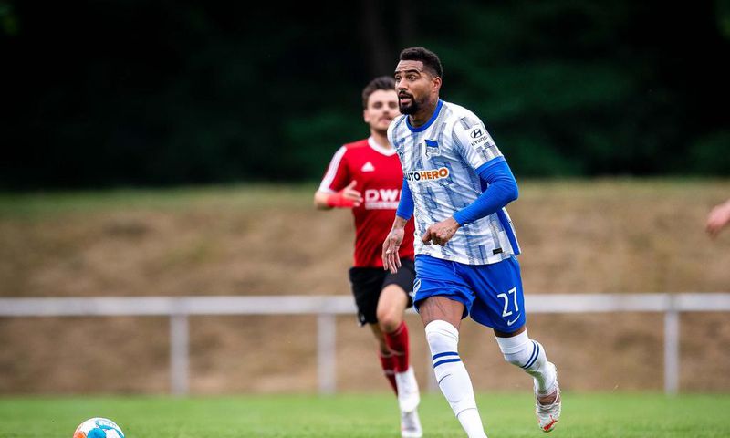 Kevin-Prince Boateng features as Hertha Berlin win 16-0 in pre-season friendly