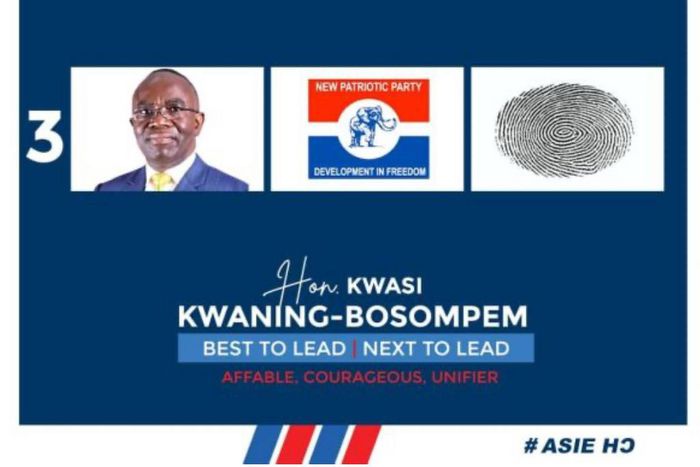 NPP MP aspirant, Kwasi Kwaning-Bosompen