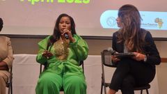 Adelaide Agyepong speaking