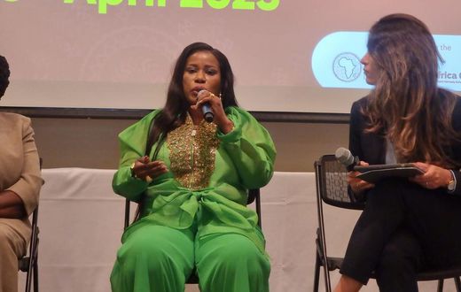 Adelaide Agyepong speaking