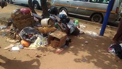 Filth engulfs Accra Central business district