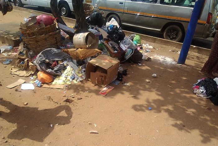 Filth engulfs Accra Central business district