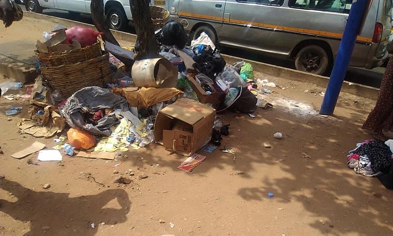 Filth engulfs Accra Central business district