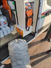 Government ambulance being used to carry charcoal and plantain