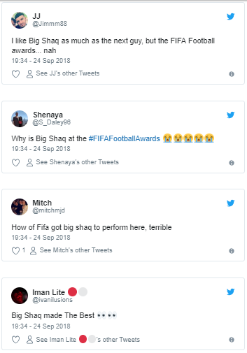 Ghanaian singer Big Shaq rocks FIFA gala and social media users are left in shock