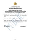 BOG statement