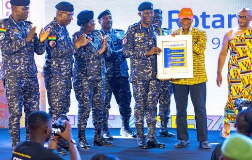 Rotary International confers prestigious Paul Harris Fellow's medal on Dampare