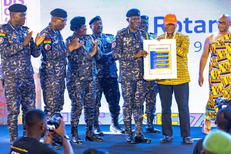 Rotary International confers prestigious Paul Harris Fellow's medal on Dampare