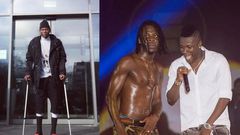 Stonebwoy says Asamoah Gyan paid for his knee surgery 7 years ago