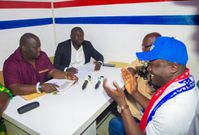 Jefferson Sackey picks NPP parliamentary forms