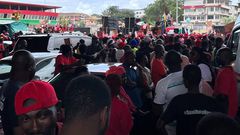 #OccupyBoG demo underway