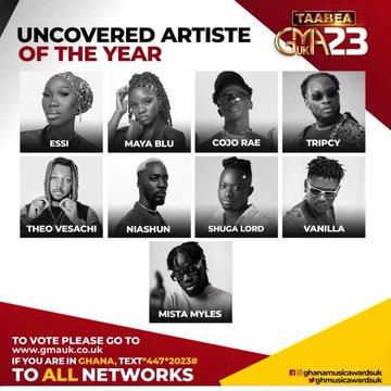 Ghana Music Awards UK 2023 nominates Kimilist & Mista Myles of Mimlife records