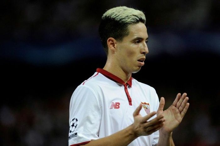 Samir Nasri (pictured in 2016) could return to the Premier League with West Ham following a doping ban