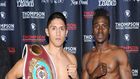 Dodzi Kemeh prepares to fight Giovanni Santillan