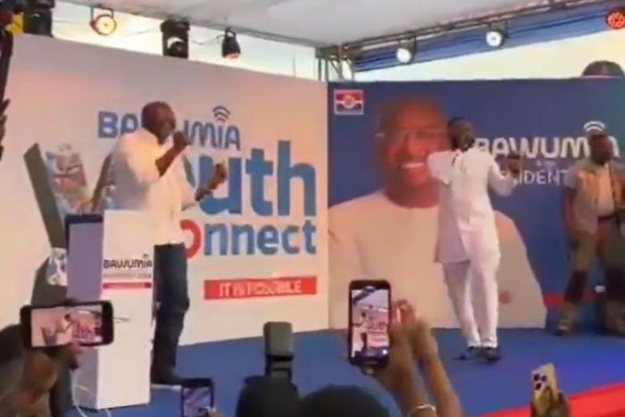 Bawumia jams to Guru's  remix during campaign (video)