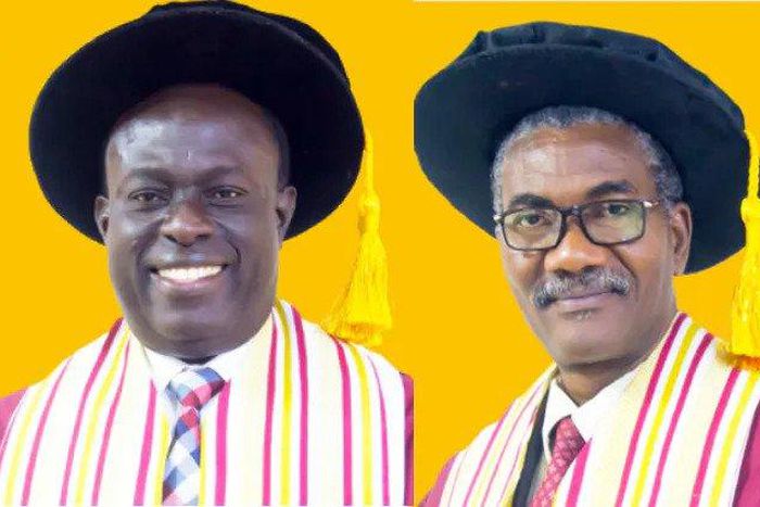 Prof Eric Magnus Wilmot and Dr Vincent A Ankamah Lomotey