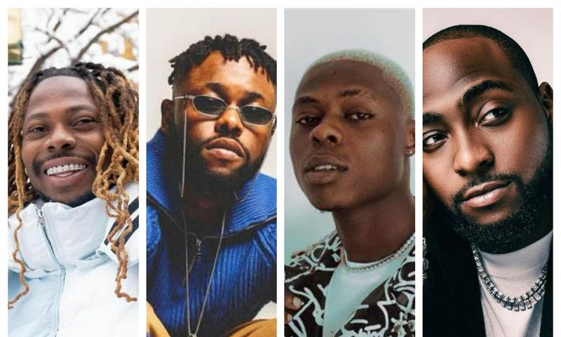 Asake, Lojay, Mohbad, Davido